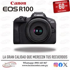 Cámara Canon EOS R100 Kit 18-45mm
